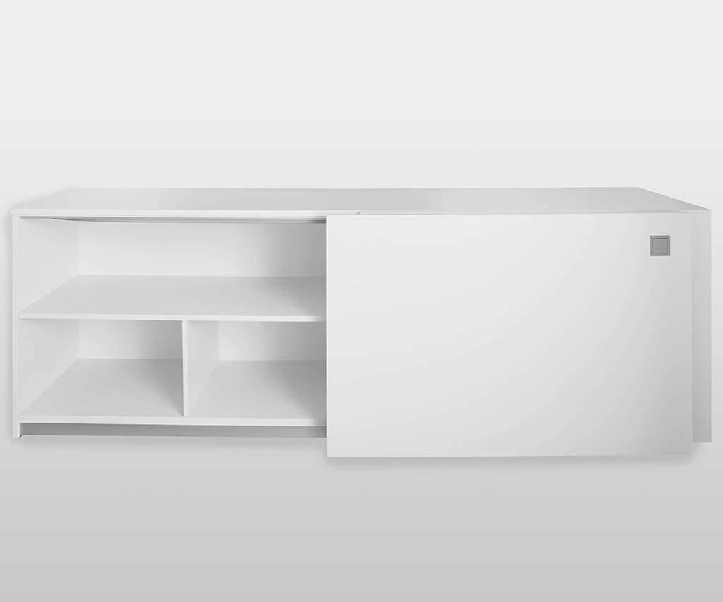 mobile basso, contenitore, design, milano, ettore lariani, cabinet, tv